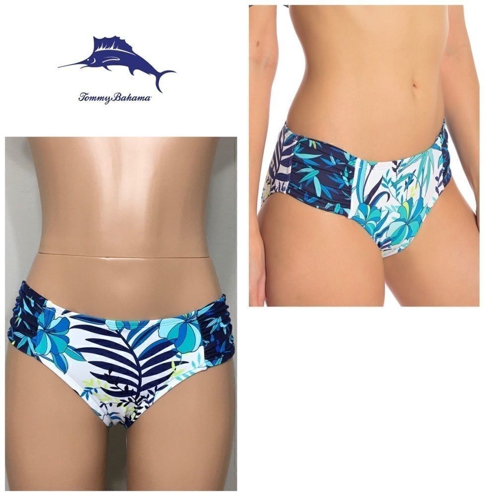 Tommy Bahama hi-waisted bikini bottoms. NWT